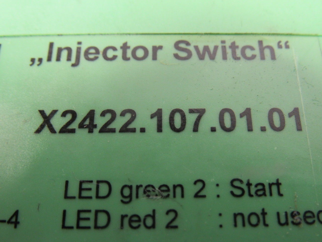 Prodimo V01 X2422.107.01.01 Injector Switch Terminal Module