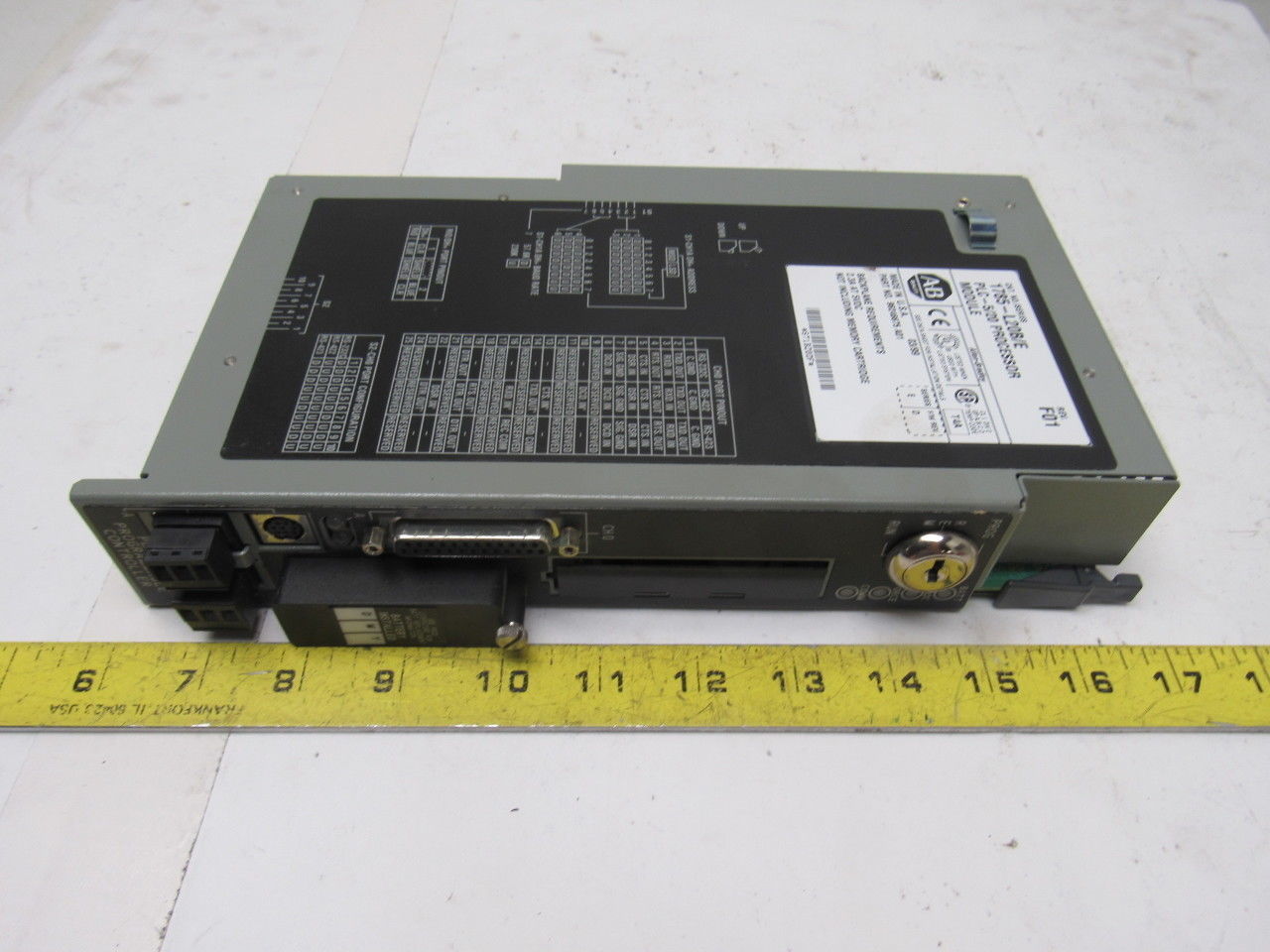 Allen Bradley 96246675 A01 1785-L20B/E Rev F01 Processer Module PLC 5/20