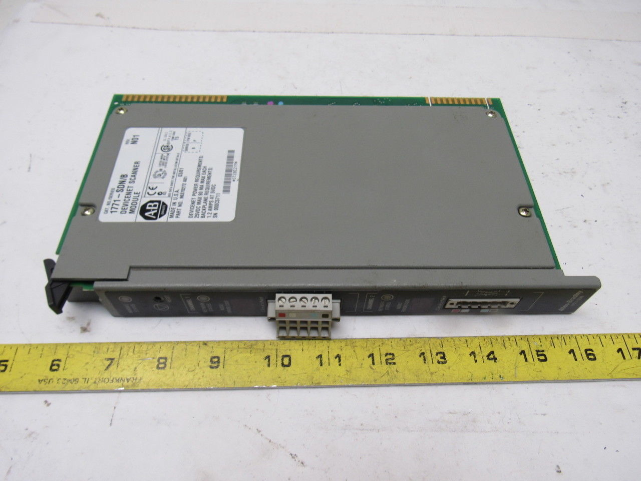 Allen Bradley 1771-SDN/B N01 96370272 A01 Devicenet Scanner Module