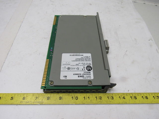 Allen Bradley 1771-SDN/B N01 96370272 A01 Devicenet Scanner Module