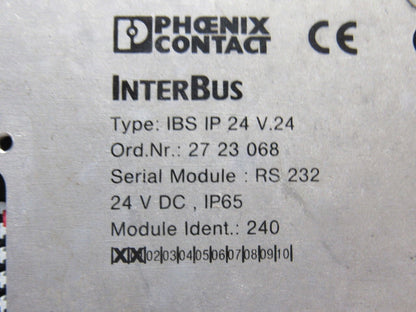 Phoenix Contact 2723068 Communication Module InterBus IBS IP 24 V.24