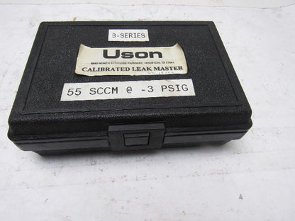 Uson Leak Master B-Series 55 SCC/Min @ -3 PSI Vacuum Leak Detector Quick Connect