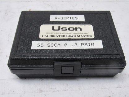 Uson Leak Master A-Series 55 SCC/Min @ -3 PSI Vacuum Leak Detector Quick Connect