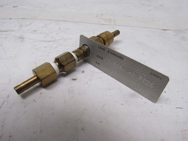 Uson Leak Master A-Series 55 SCC/Min @ -3 PSI Vacuum Leak Detector Quick Connect