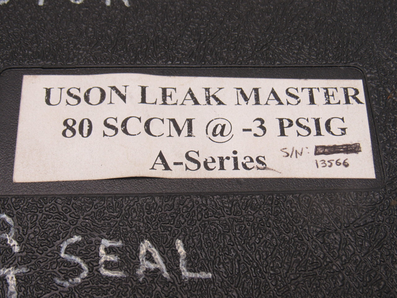 Uson Leak Master A-Series 80 SCC/Min @ -3 PSI Vacuum Leak Detector Quick Connect