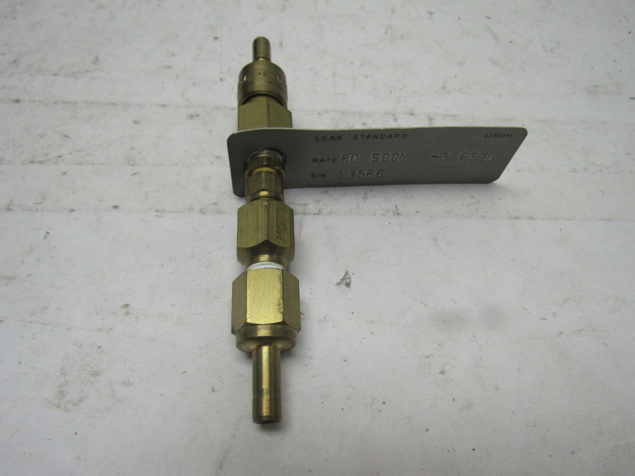Uson Leak Master A-Series 80 SCC/Min @ -3 PSI Vacuum Leak Detector Quick Connect