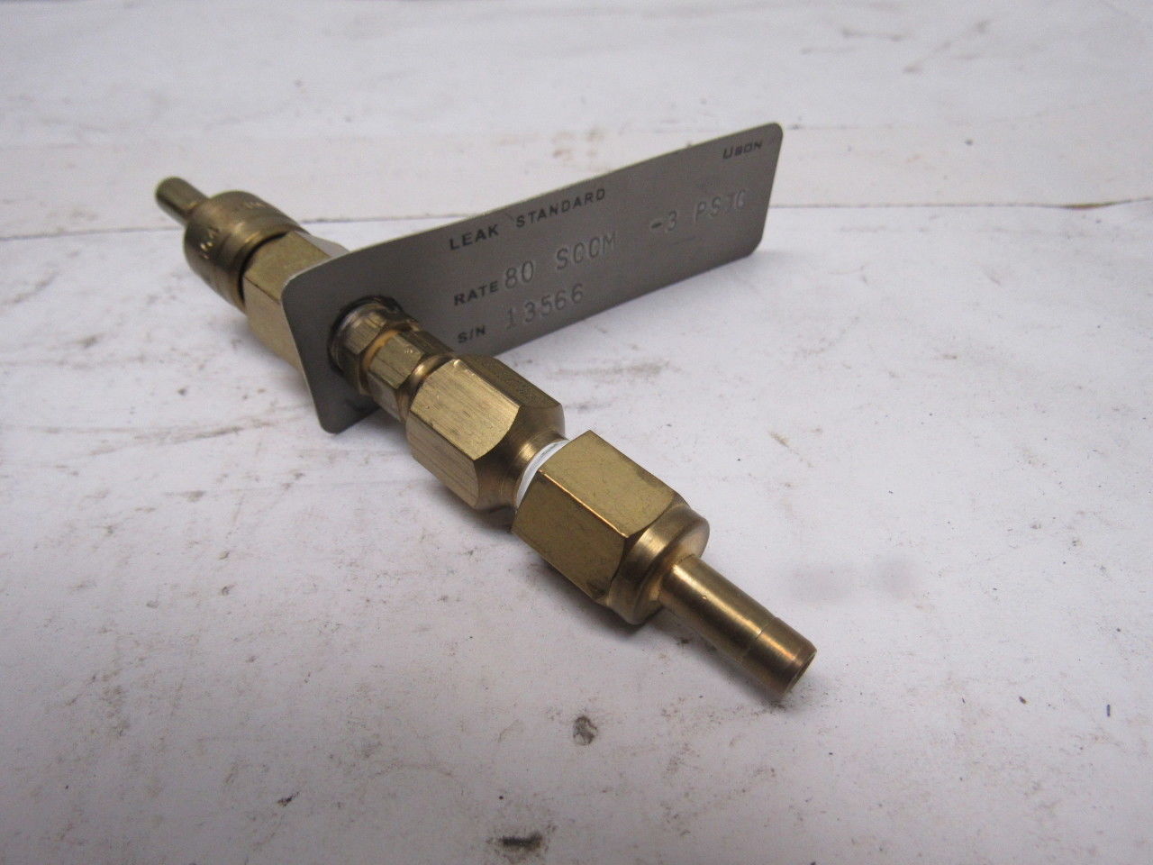 Uson Leak Master A-Series 80 SCC/Min @ -3 PSI Vacuum Leak Detector Quick Connect