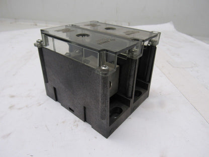 Gould Shawmut 66592 600V 2 Pole 2/0-#14 Line To 10 #6-#14 Wire Terminal Block