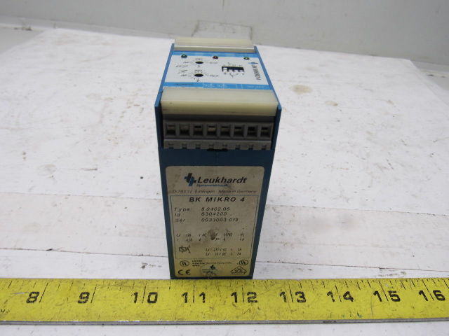 Leukhardt 8.0402.06 Time Delay Relay