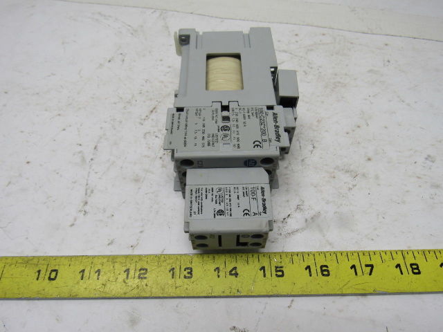 Allen Bradley 100-C23Z*200  100-C23ZJ200 Ser B 600V 30A IEC Contactor 24VDC Coil