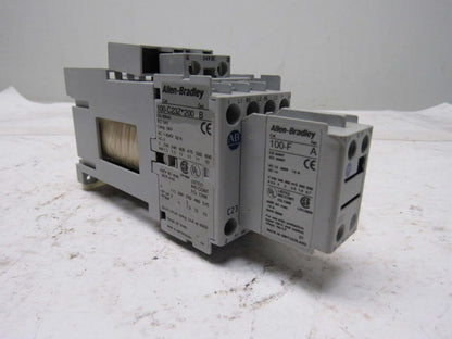 Allen Bradley 100-C23Z*200  100-C23ZJ200 Ser B 600V 30A IEC Contactor 24VDC Coil
