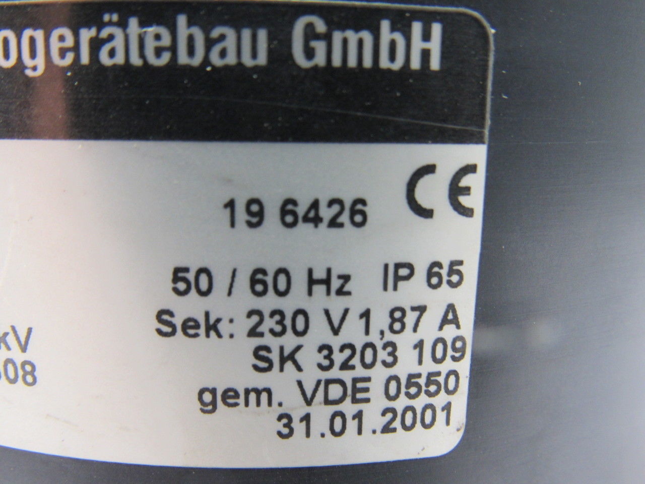 Rittal RBK Spar Trafo 19 6426 480V Pri 230V Sec 50/60Hz Transformer AC/Unit