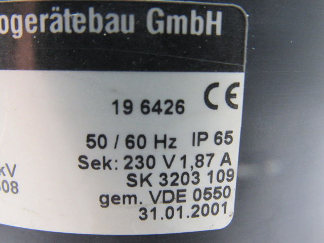Rittal RBK Spar Trafo 19 6426 480V Pri 230V Sec 50/60Hz Transformer AC/Unit
