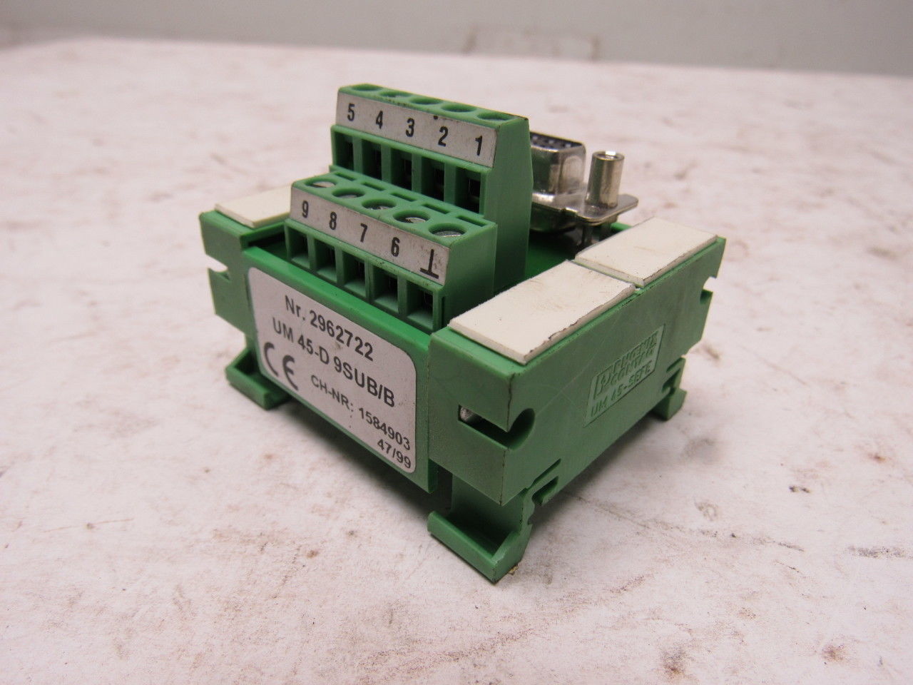Phoenix Contact Nr 2962722 UM 45-D 9SUB/B Varioface Interface Module