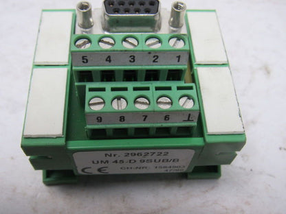 Phoenix Contact Nr 2962722 UM 45-D 9SUB/B Varioface Interface Module