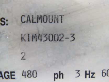 Myron Zucker KIM43002-3 Calmount 2-KVAR Capacitor 480V