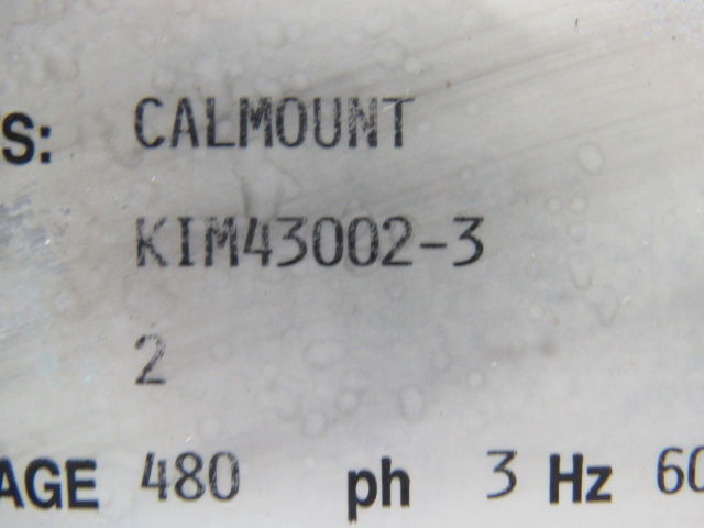 Myron Zucker KIM43002-3 Calmount 2-KVAR Capacitor 480V