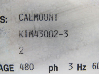 Myron Zucker KIM43002-3 Calmount 2-KVAR Capacitor 480V
