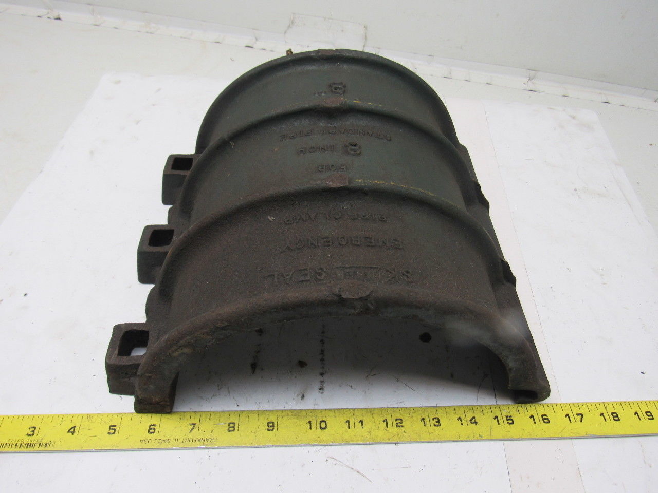Skinner Seal 8" Standard Pipe Emergency Clamp Repair No Bolts