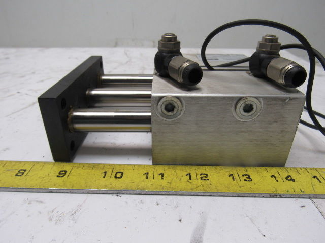 Parker P5T-H032SGSN050 Compact Guided Pneumatic Cylinder 32mm Bore 050mm Stroke