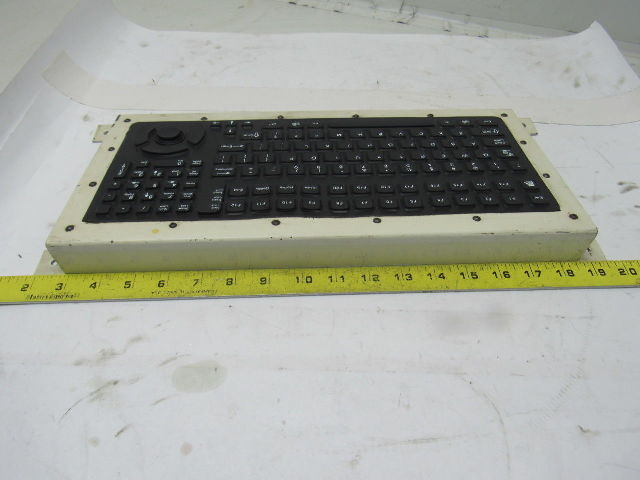 Stealth Computer OEM-5000 Industrial Keyboard Rubber Overlay Spill Proof