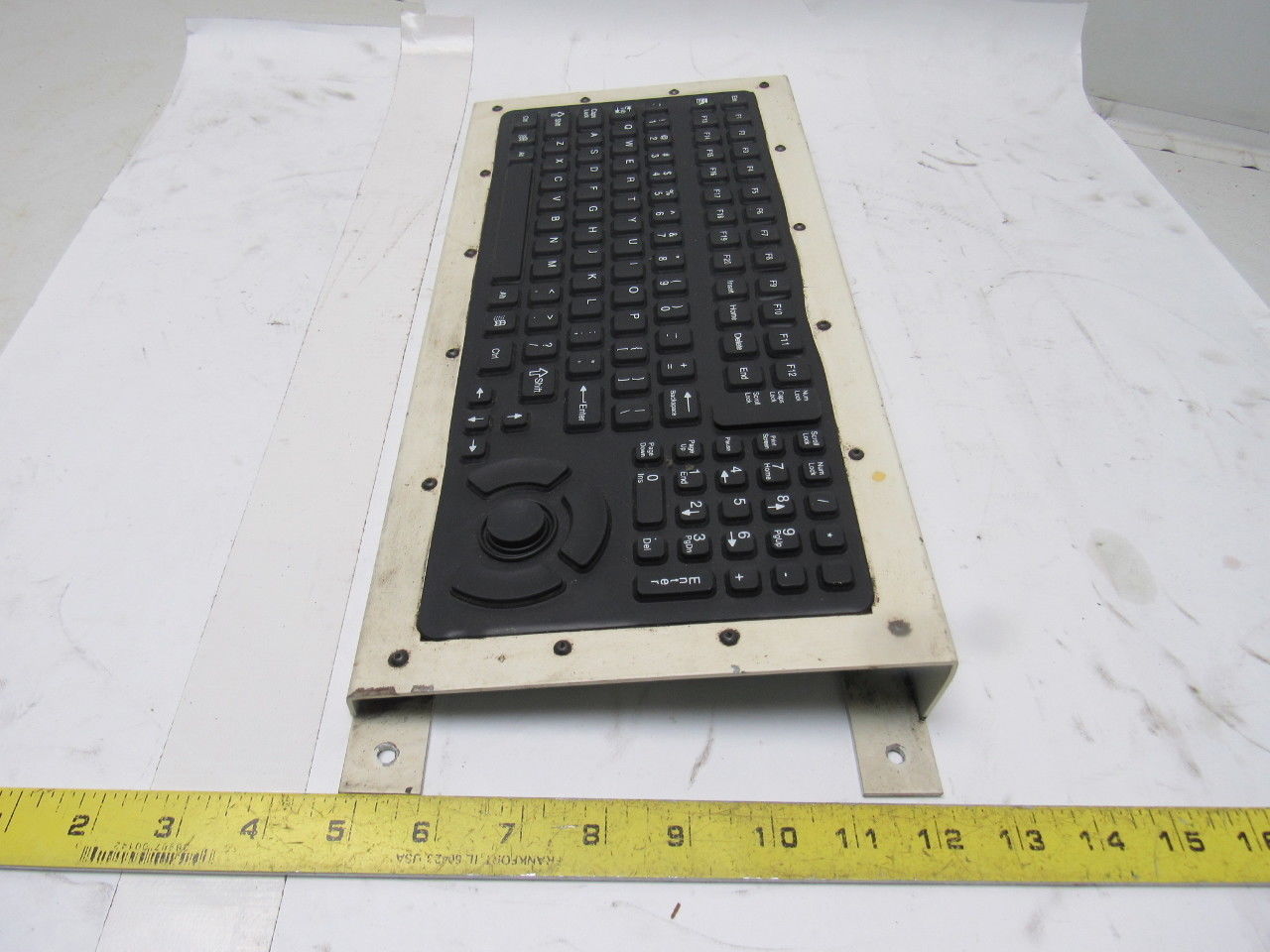 Stealth Computer OEM-5000 Industrial Keyboard Rubber Overlay Spill Proof