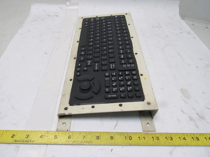 Stealth Computer OEM-5000 Industrial Keyboard Rubber Overlay Spill Proof