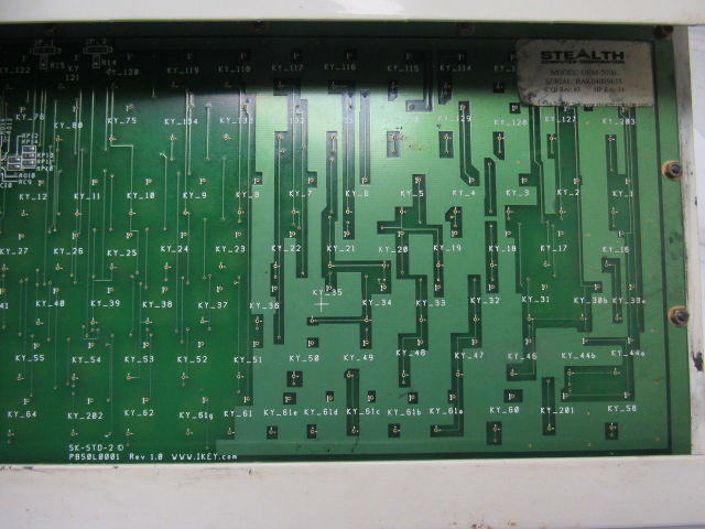 Stealth Computer OEM-5000 Industrial Keyboard Rubber Overlay Spill Proof