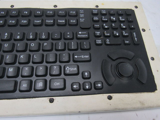Stealth Computer OEM-5000 Industrial Keyboard Rubber Overlay Spill Proof