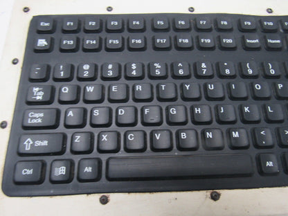 Stealth Computer OEM-5000 Industrial Keyboard Rubber Overlay Spill Proof