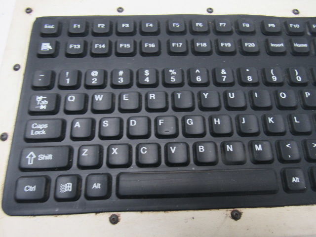 Stealth Computer OEM-5000 Industrial Keyboard Rubber Overlay Spill Proof