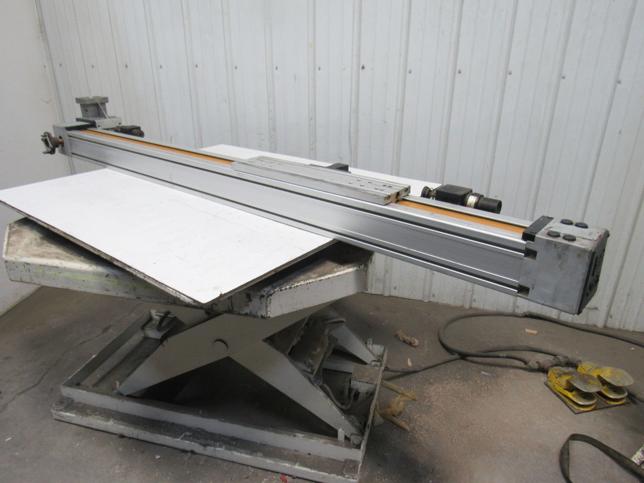 SNR Belt Drive Linear Actuator 72" Travel W/ Gear Box Speed Reducer
