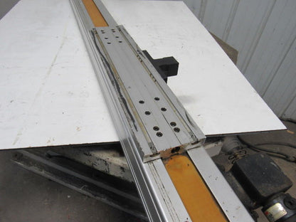 SNR Belt Drive Linear Actuator 72" Travel W/ Gear Box Speed Reducer