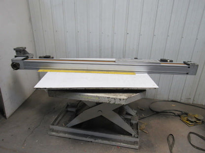 SNR Belt Drive Linear Actuator 72" Travel W/ Gear Box Speed Reducer