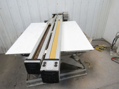 SNR Belt Drive Linear Actuator 63" Travel W/Gear Box &  Non-powered Slide