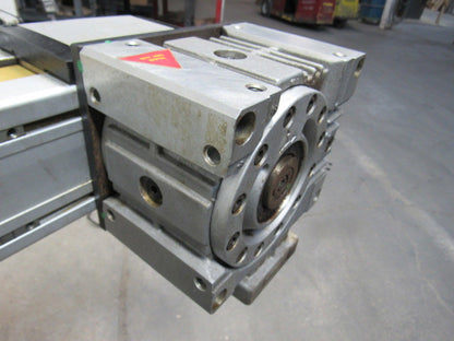 SNR Belt Drive Linear Actuator 63" Travel W/Gear Box &  Non-powered Slide