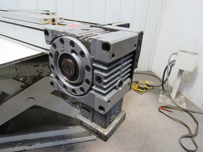 SNR Belt Drive Linear Actuator 63" Travel W/Gear Box &  Non-powered Slide