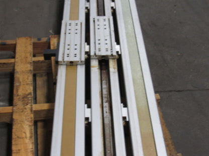 SNR Tandem  Belt Drive Linear Actuator 93" Travel W/Gear Box &  Non-powered Slid