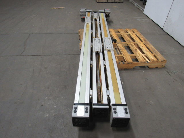 SNR Tandem  Belt Drive Linear Actuator 93" Travel W/Gear Box &  Non-powered Slid