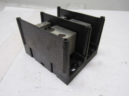 Gould Shawmut 66592  600V 2 Pole 2/0-#14 Line To 10 #6-#14 Wire Terminal Block