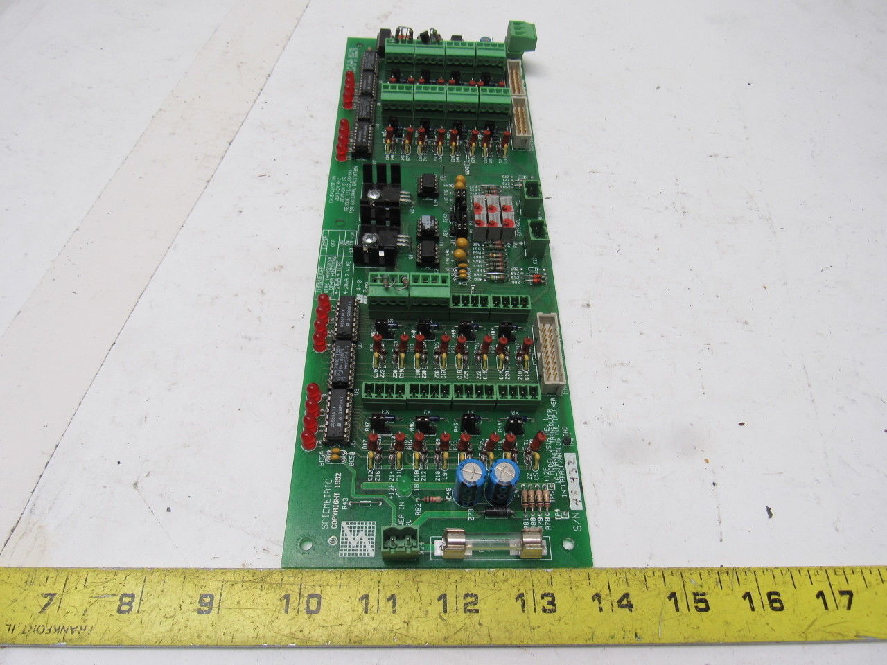 Sciemetric 251B REV 1 16-Channel Transducer Interface Multiplexer Circuit Board