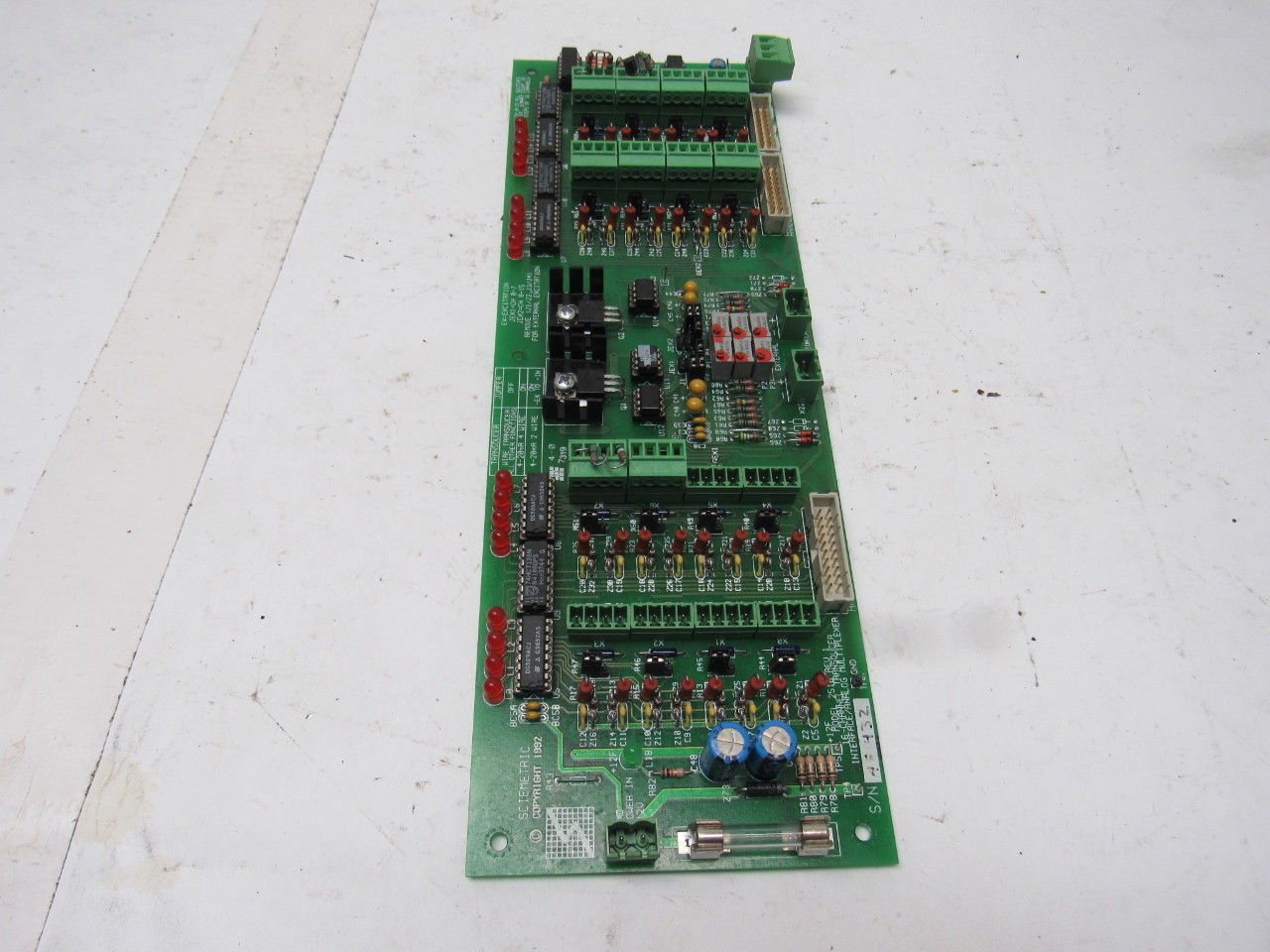 Sciemetric 251B REV 1 16-Channel Transducer Interface Multiplexer Circuit Board