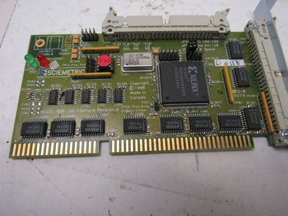 Sciemetric Model 806 Revision 0 ISA Interface Card