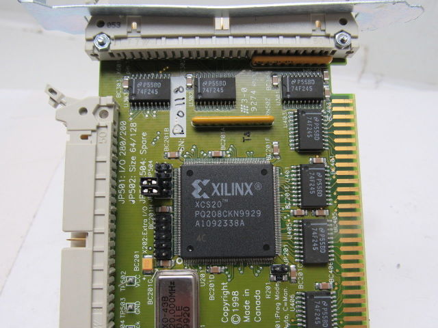 Sciemetric Model 806 Revision 0 ISA Interface Card