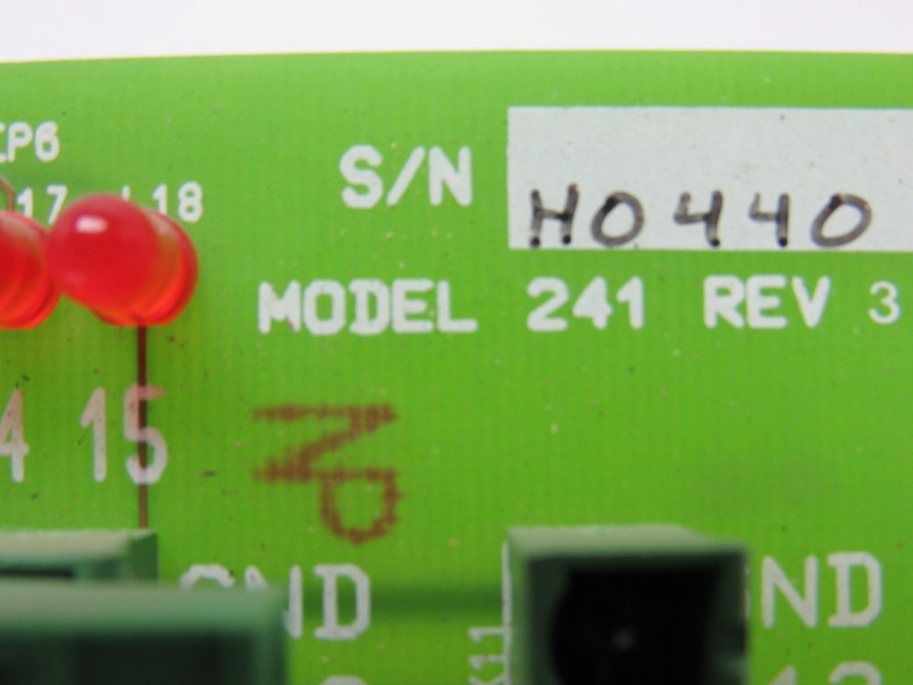 Sciemetric Model 241 Rev 3 16 Channel Digital I/O Board