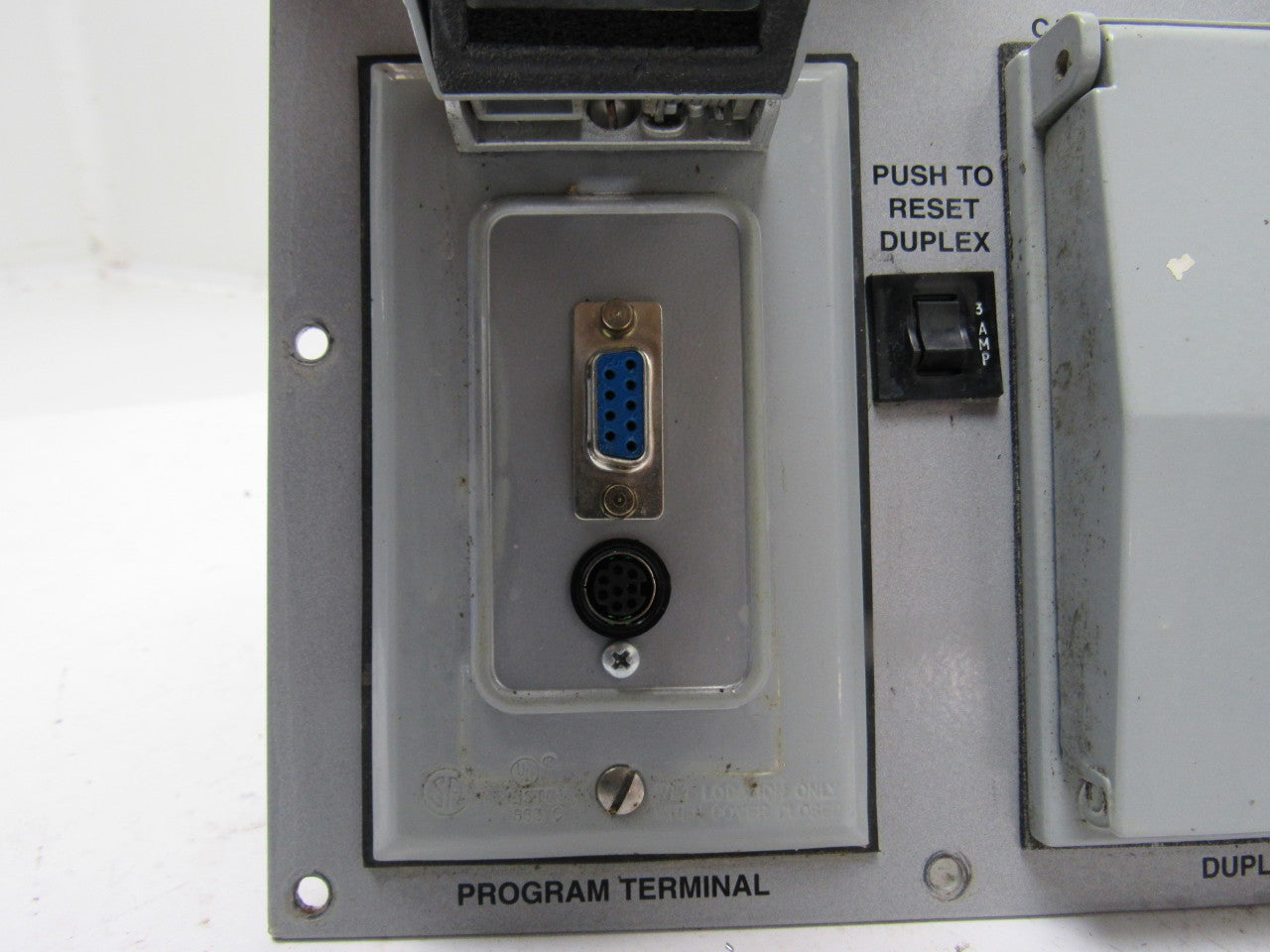 Saginaw Control & Engineering CRB-DHT 3 Amp Fused 120V Duplex Program Terminal