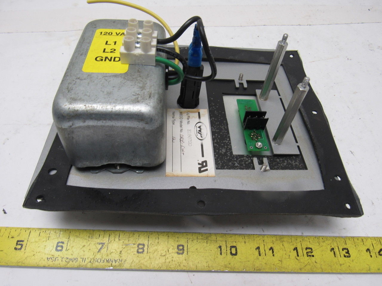 Saginaw Control & Engineering CRB-DHT 3 Amp Fused 120V Duplex Program Terminal