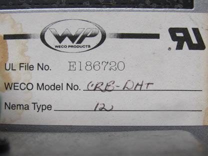 Saginaw Control & Engineering CRB-DHT 3 Amp Fused 120V Duplex Program Terminal