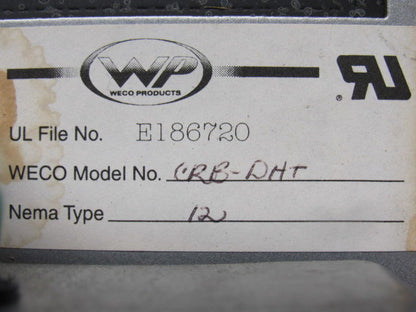Saginaw Control & Engineering CRB-DHT 3 Amp Fused 120V Duplex Program Terminal