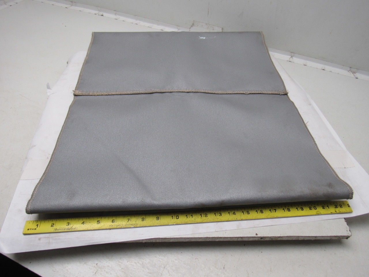 Style 3220 16" x 22" 3 Ply Silicone Drum Sleeve Silver